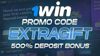 1win promo code 'EXTRAGIFT' - Deposit Bonus