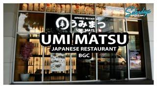 Experience The Flavors Of Japan At Umi Matsu In Bgc!