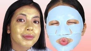 Trying weird masks from Sephora