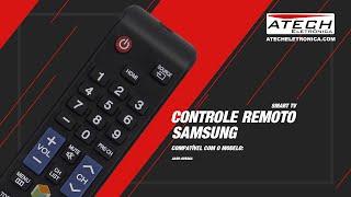 Controle Remoto Smart TV Samsung AA59-00588A (780267)