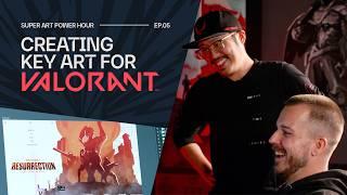 Creating VALORANT Key Art - Super Art Power Hour Ep. 5