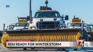 RDU airport ready for winter storms approaching