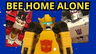 Transformers Bee Home Alone | Christmas Special | Live Motion