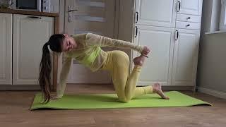 Hip opening yoga