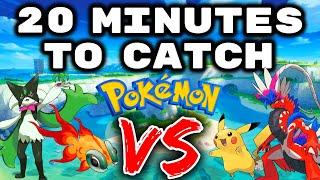 20 Minutes To Catch Randomized Pokemon... Then We FIGHT! Pokemon Scarlet and Violet