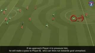 PES How to defend player runs