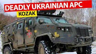 Deadly Ukrainian Armored Personnel Carrier "KOZAK" | War in Ukraine