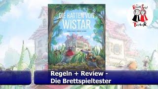 Die Ratten von Wistar vom PD-Verlag - Regeln + Review - Brettspiel - Die Brettspieltester