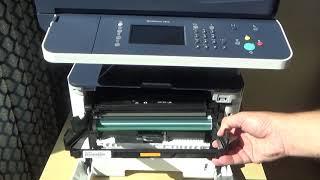 Replacing toner cartridge and DRUM UNIT Xerox WorkCentre 3345 / 3335