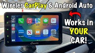 Apple CarPlay & Android Auto in ANY car - Carpuride W707