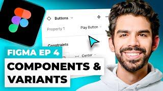 How to use Figma Components & Variants?