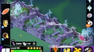 Tapped Out Donuts Level 36 King Homer