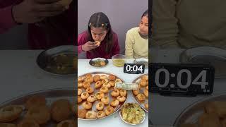 Eat 5 Pani Puri in 19 Seconds and Take 500 Rs Cash | Golgappa Eating Challenge | MUKBANG