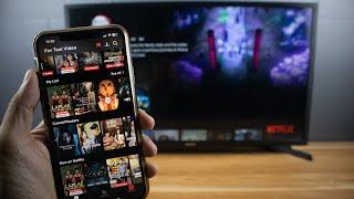 How to Cast Netflix from iPhone to SAMSUNG Smart TV