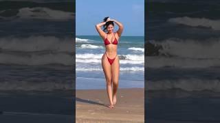 Hot Bikini Girl In Beach..|bj Korean dance #model #bikini #viral #kpop #viral #shortsvideo #shorts