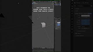 BLENDER TIP - Simple Three-Point Lighting Setup - #3d #gamedesign #blender