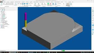 Урок PowerMill: Обработка формы-фрезеровка,сверловка,гравировка.