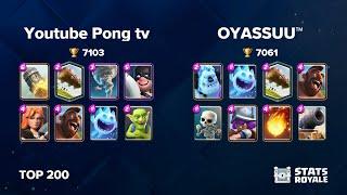 Youtube Pong tv vs OYASSUU™ [TOP 200]