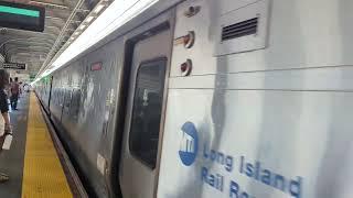 LIRR Long Beach bound M7 arriving at Jamaica