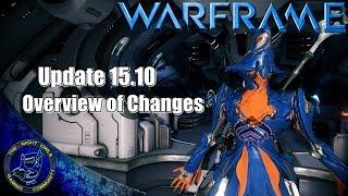 Warframe: Update 15.10 Overview of Changes