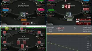 Покер PokerStars Zoom NL5: Мини марафончик понедельника на 1800+ рук