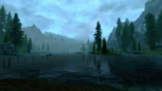 ASMR - Skyrim - Nap Time By a Lake - Ambient Sounds & Music