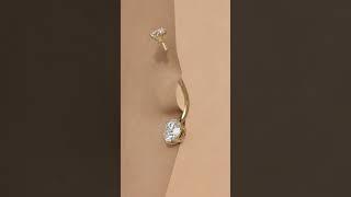 Pro Tip: Easy Belly Ring Insertion!   #joliecojewelry #navelpiercing
