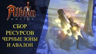 Albion online : СБОР РЕСУРСОВ  В ЧЕРНЫХ ЗОНАХ