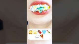 Asmr emojifood | @DangbeeEATING. |sub#shorts #youtubeshorts #asmr #food #short #kawaii #yt
