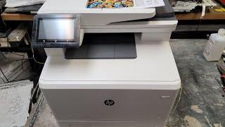 Paper Jam on HP Color LaserJet Pro MFP M477fdw