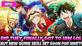 *RIP THEY FINALLY GOT TO HIM LOL...* BUT NEW QUIRK SKILL SET SOON FOR HIM!? (My Hero Ultra Rumble