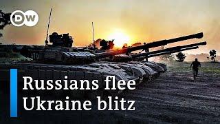 How is Ukraine's counteroffensive blitz playing in Russia? | DW News