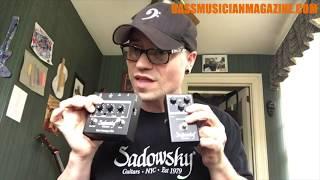 Bass Musician Magazine Reviews Sadowsky Preamp/DI Pedals SBP 1 & SBP 2