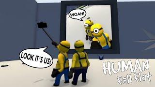 MINIONS AND A SELFIE STICK in HUMAN FALL FLAT