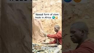 Dangerous cobalt mining for green energy in Africa #shorts