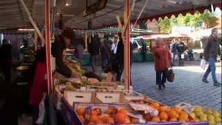 Buxtehude Filme - Wochenmarkt in der Altstadt