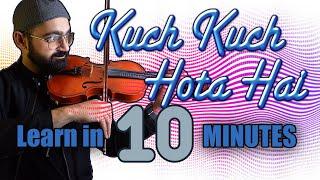 Kuch Kuch hota Hai Violin Tutorial | Urdu | Hindi | Easy Music Tutorials