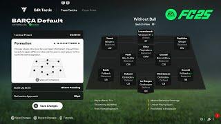 EA Sports FC 25 - How To Change Formations (PS5)