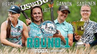 Round 1, FPO | 2025 United States Women's Disc Golf Championships