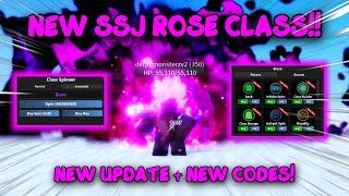 NEW ROSE CLASS UPDATE + NEW BOSS, CODES & MORE!! | A Hero's Destiny Roblox