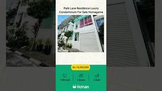 Apartments for sale in Homagama | ikman Apartments | Luxury Apartment in Sri Lanka | Brand New House