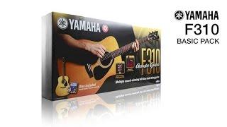 Yamaha F310 Acoustic Guitar Basic Pack Overview