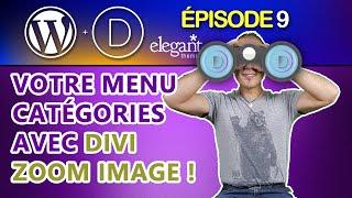 Créez un menu WordPress images avec Divi et l'effet zoom | Tutoriel Divi débutant