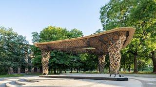 ITECH Research Pavilion, Stuttgart, Germany