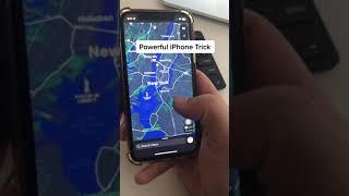 How To Use The Zooming Maps Slider On iPhone #shorts