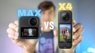 ULTIMATE 360° Camera Showdown!! | GoPro MAX vs Insta360 X4