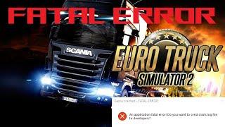 ETS2 & TruckerMP - Fatal Error cannot create temporary crash log file