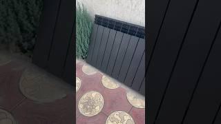 Как покрасить радиатор и сделать из неё новую #хайтек#стиль#радиатор#краска#покраска#ремонт#дизайн