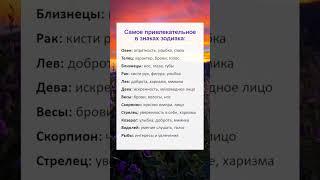 Самое привлекательное в знаках зодиака #гороскоп #астрология #shorts #astrology #horoscope