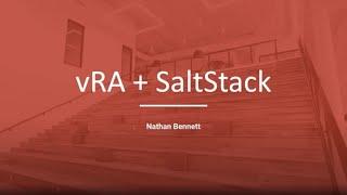 Sterling - vRealize Automation and SaltStack